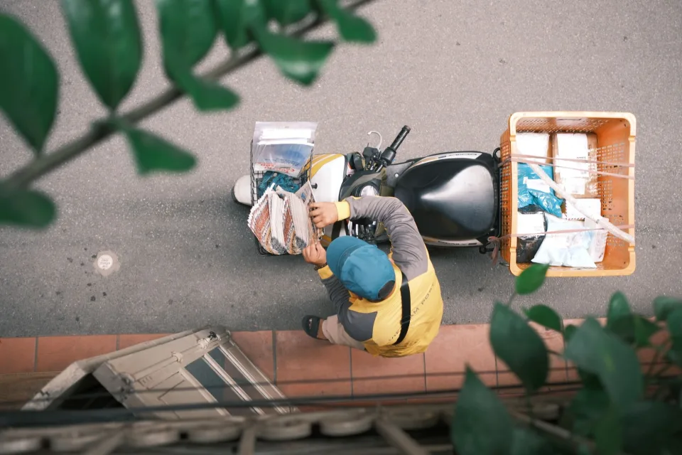Tài xế đón đúng hẹn